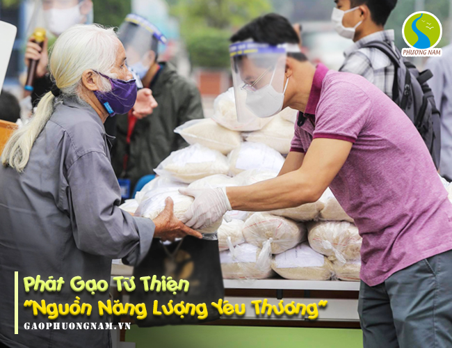 Gạo Từ Thiện - Gạo Cúng Dường - Gạo Phương Nam
