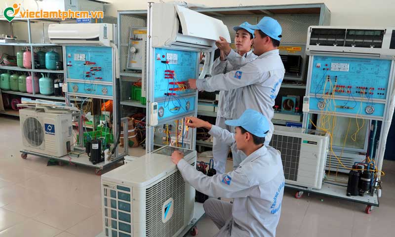 chi phí học nghề điện lạnh