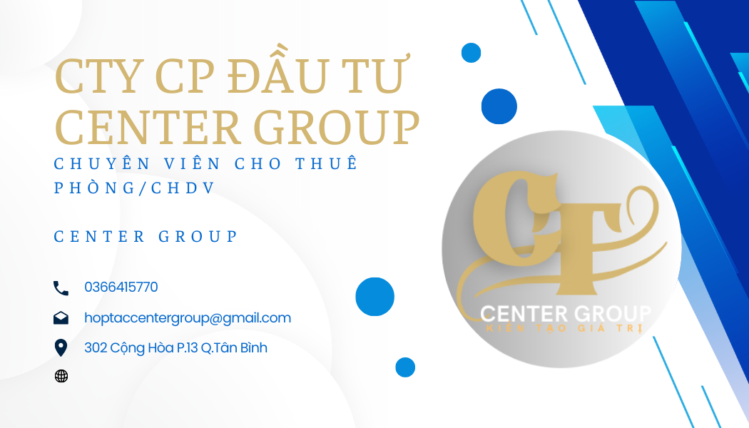 Công ty CP Đầu Tư Center Group